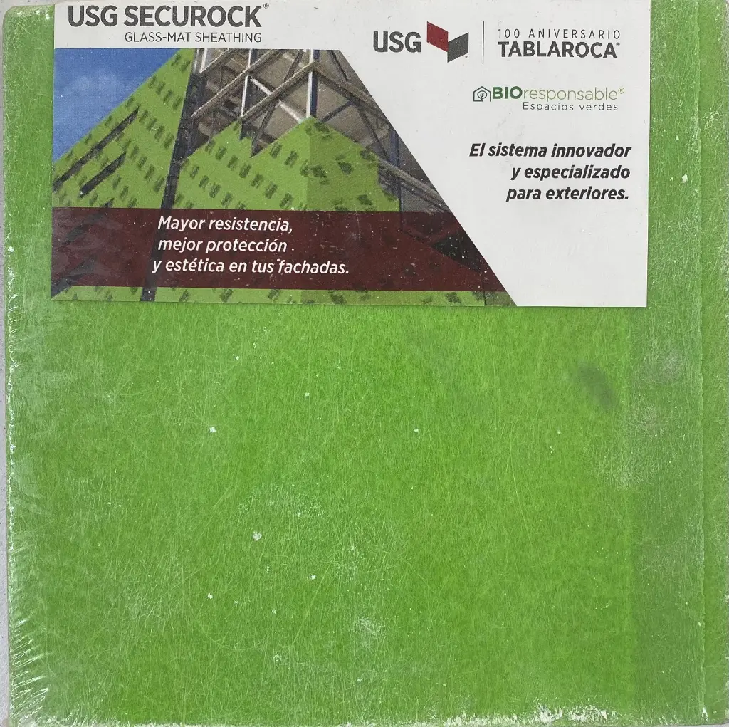 SKGM13244 _Securock Glass Mat 1_2__ Tablero de yeso recubierto de fibra de vidrio 1.22m X 2.44m_.webp