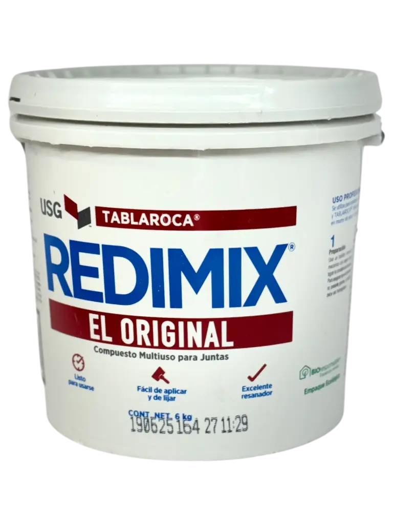 Compuesto Redimix® multiusos Cubeta con 6.0kg 