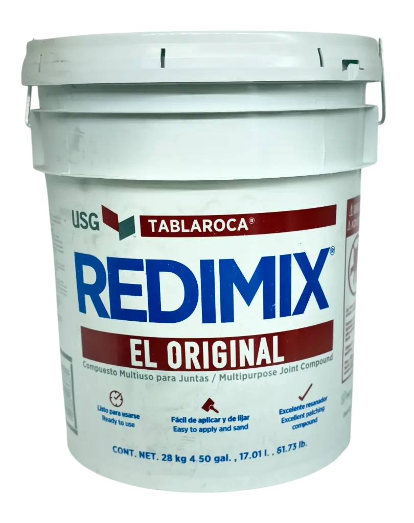 Compuesto Redimix® multiusos cubeta con 28.0kg 