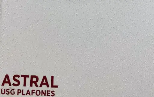 [TXAS102X4] Texturizado Astral / Orilla Cuadrada en espesor de 9.6 mm 0.61x1.22 mts Precio por pieza