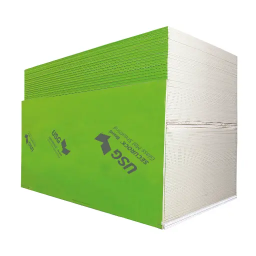 [SKGM15244] Securock Glass Mat de 15.9mm (5/8") Tablero de yeso recubierto de fibra de vidrio de 1.22m x 2.44m