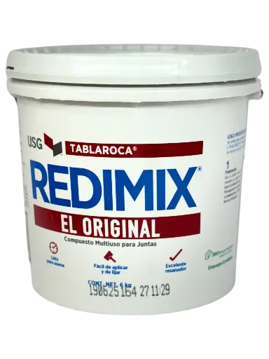 [ADRM06000] Compuesto Redimix® multiusos Cubeta con 6.0kg 